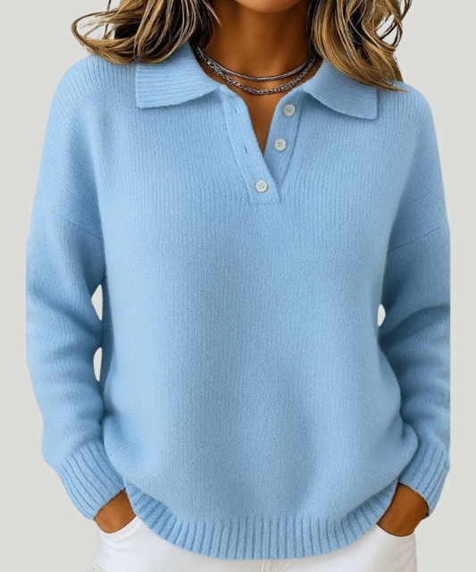 Clémentine | Jersey Suave Con Cuello
