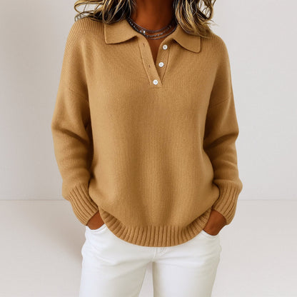 Clémentine | Jersey Suave Con Cuello