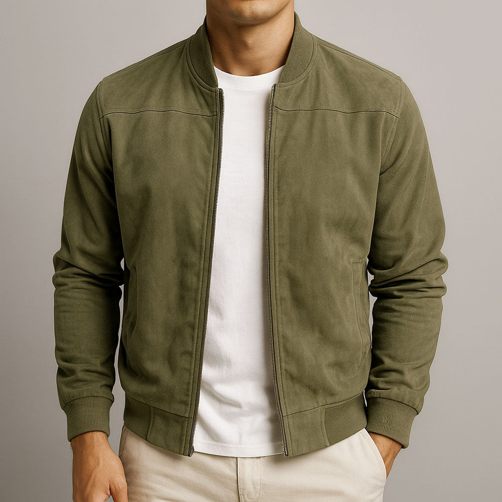 Chaqueta Bomber con efecto Ante Antoine