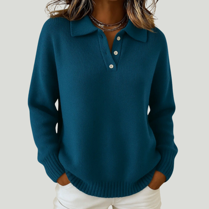 Clémentine | Jersey Suave Con Cuello