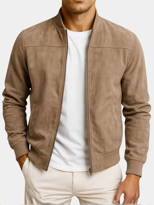 Chaqueta Bomber con efecto Ante Antoine