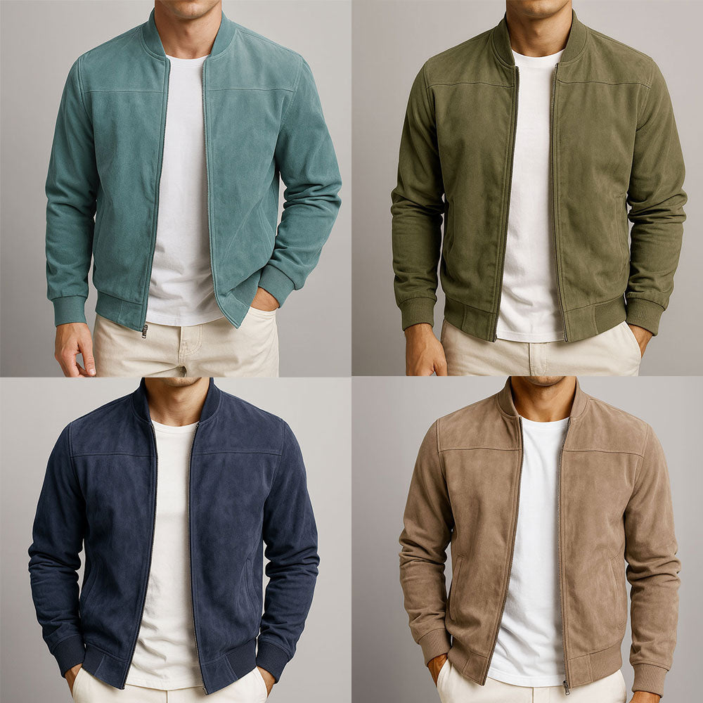 Chaqueta Bomber con efecto Ante Antoine